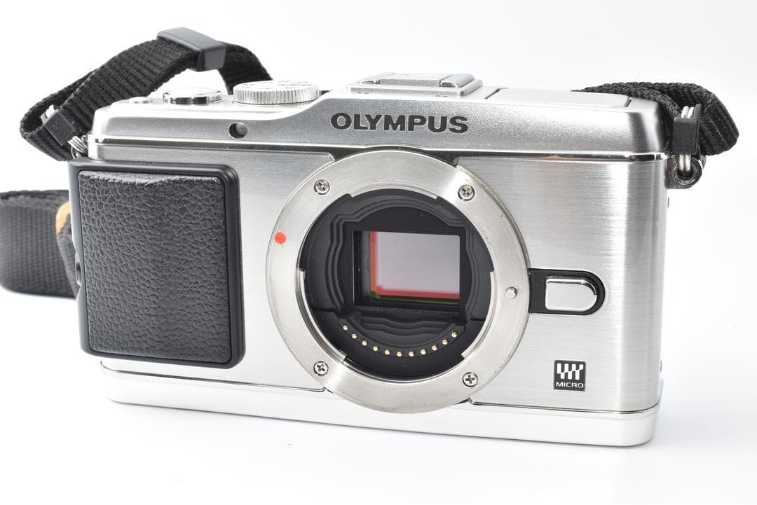 オリンパス OLYMPUS PEN E-P3 シルバー ボディ