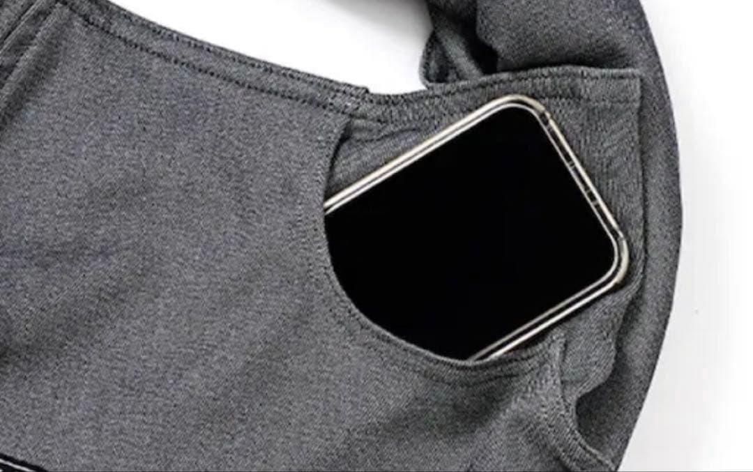 LifelikeライフライクデニムストレッチスリングブラックLサイズ✴︎新品未使用