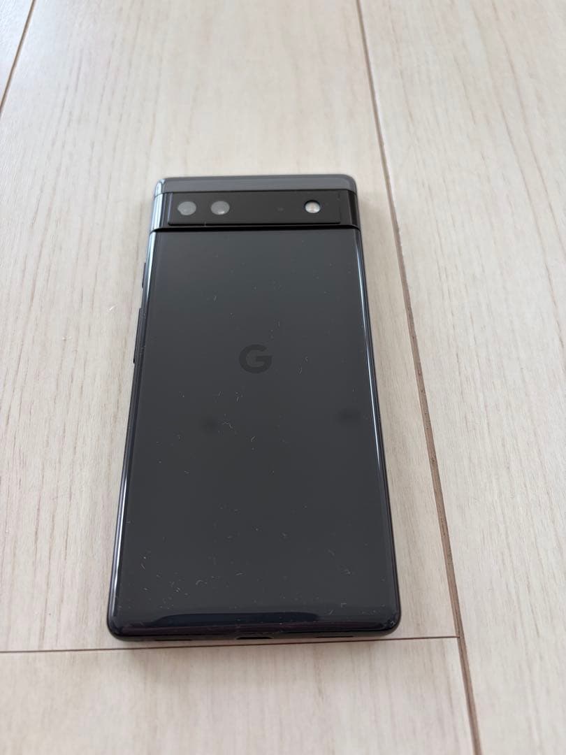 【美品】Google Pixel 6a 128GB チャコール 箱付