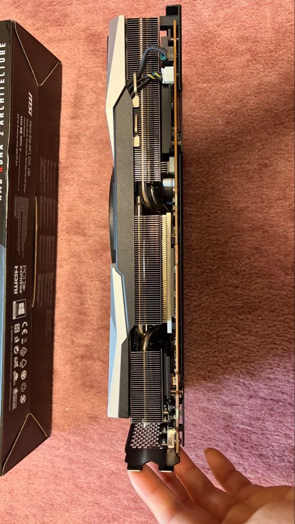 動作済み MSIRadeon RX6900XT GAMING X TRIO 16