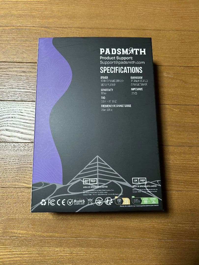 イヤホン Padsmith gaming IEM