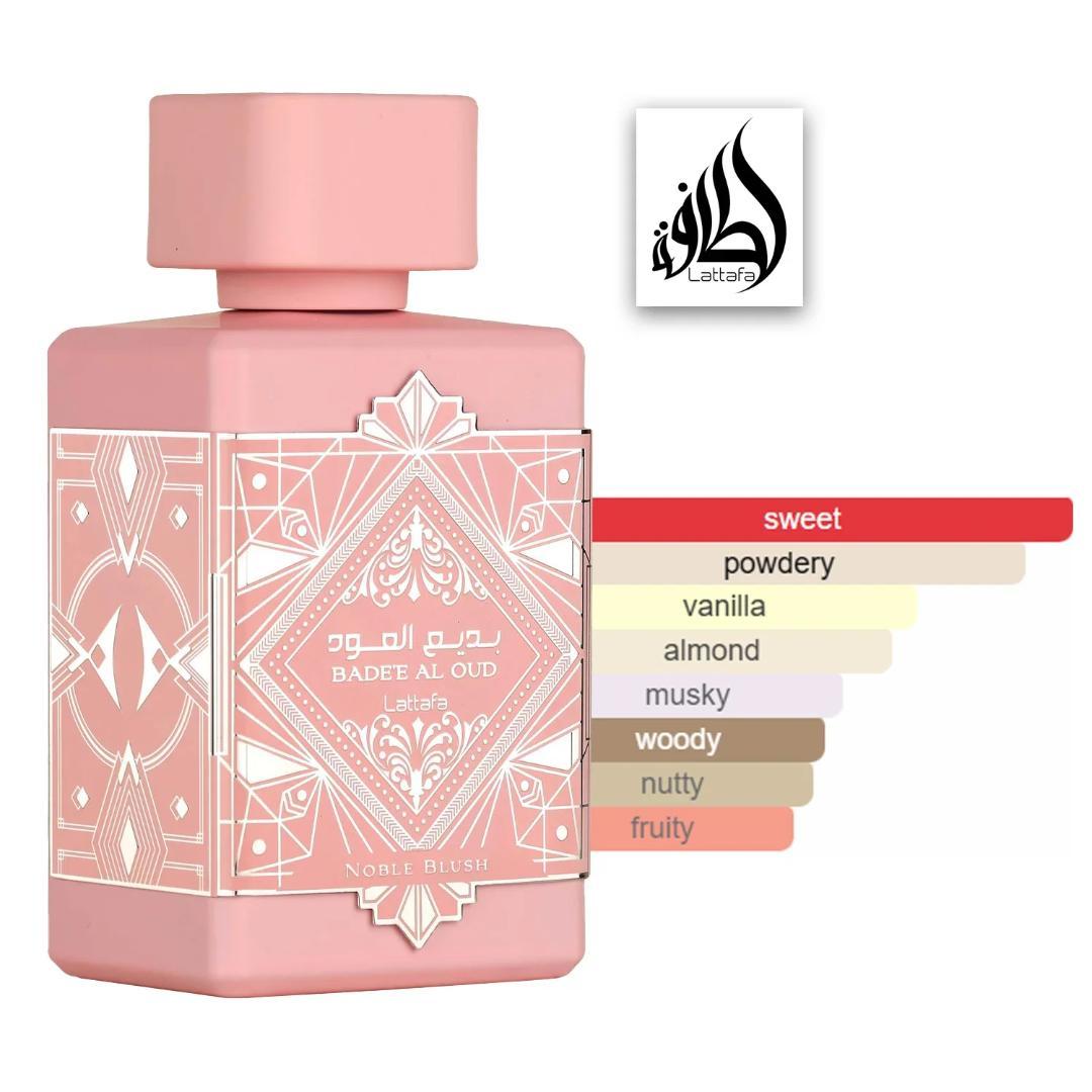 香水(女性用) LATTAFA BADEE AL OUD NOBELBLUSH EDP100ml