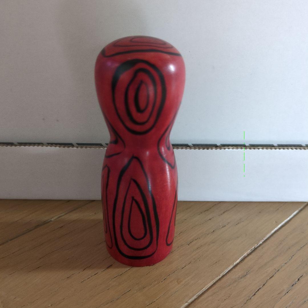 こけし/ムンクの叫び(小)/ムンク/高橋順子工人/中古品