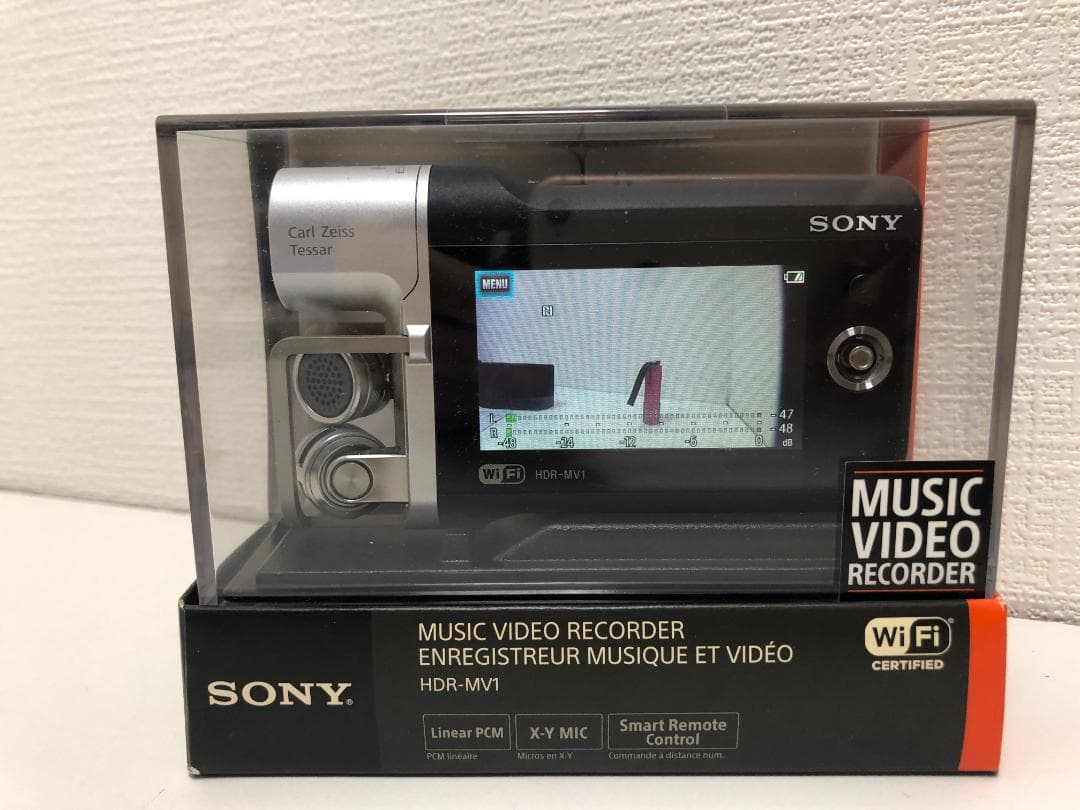 【美品】SONY HDR-MV1 ビデオカメラ本体 ケース付き　250612-1