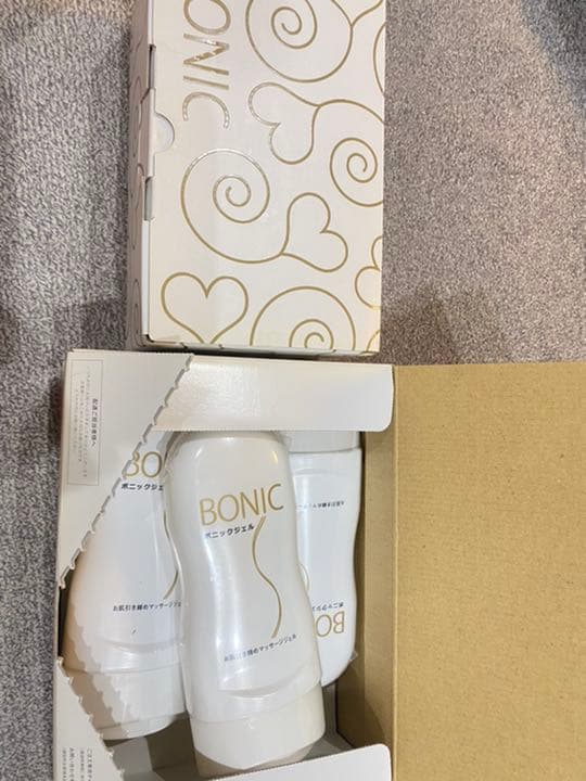 BONIC 超音波 EMS 本体とジェル3本