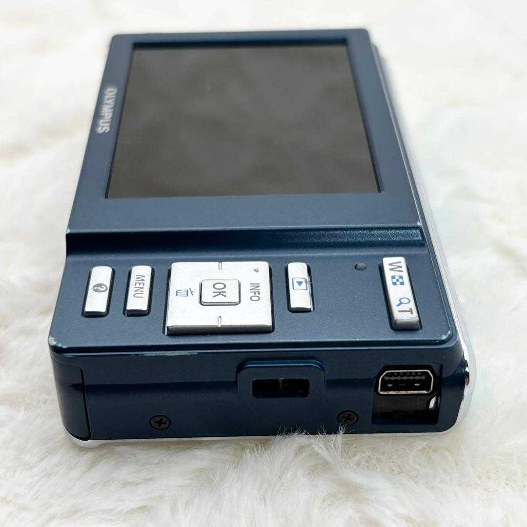 OLYMPUS FE-4020 ライトブルー 動作確認済み