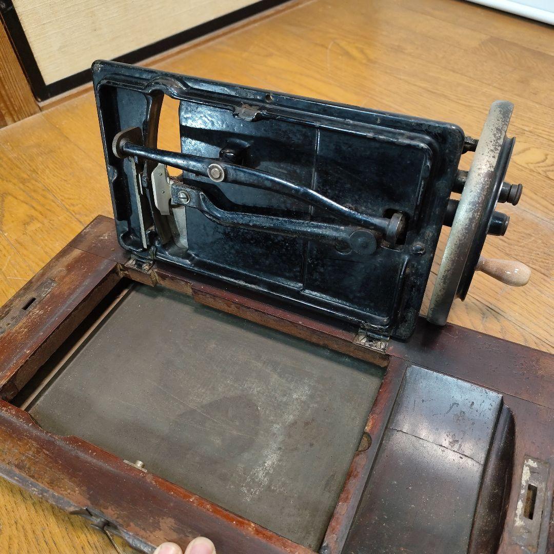 超レア!1900年代 USA製 手回しミシン パンアメリカン
