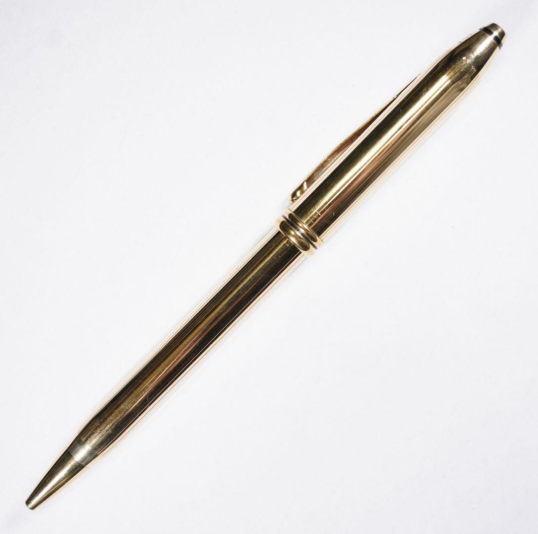 CROSS タウンゼント 18kt ボールペン 金張り クロス