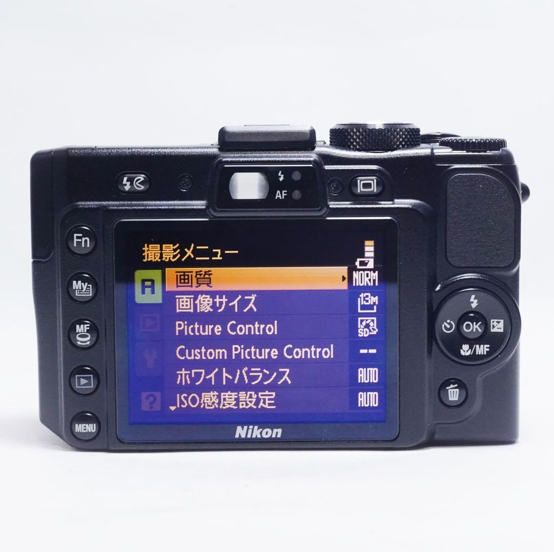 動作確認済 美品 Nikon Coolpix P6000 コンデジ
