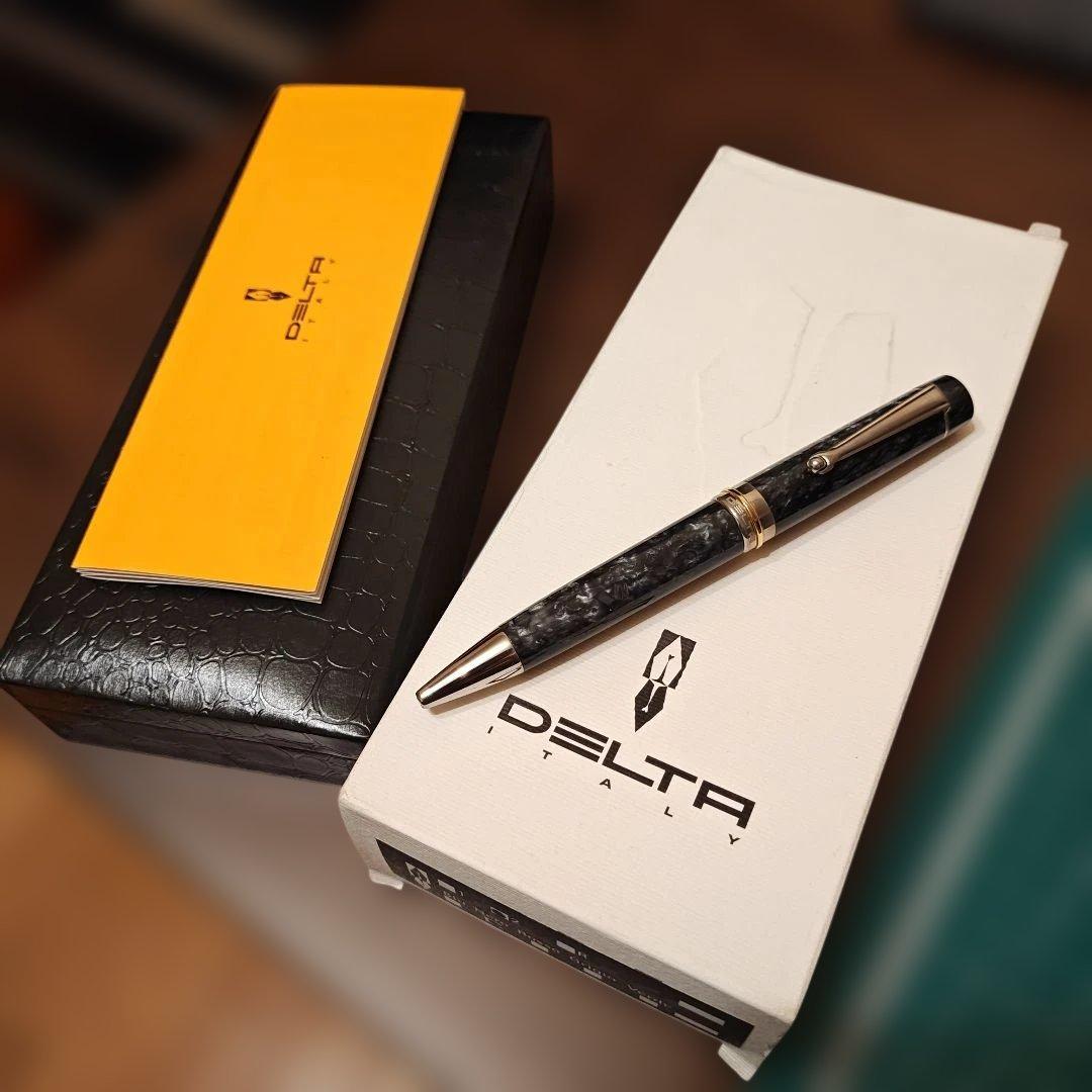 DELTA ITALY デルタ ツイスト式 レジン ボールペン