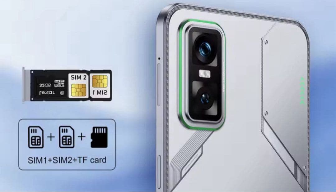 未使用シルバーAndroidスマートフォンGT30 Pro 12GB/512GB