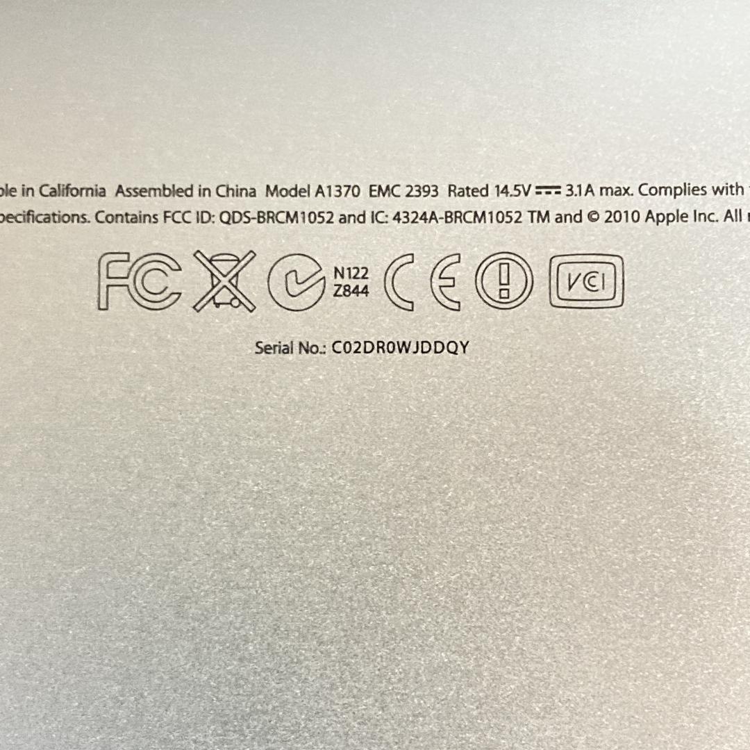 【Apple】MacBook air 2010 OS:Linux Q4OS