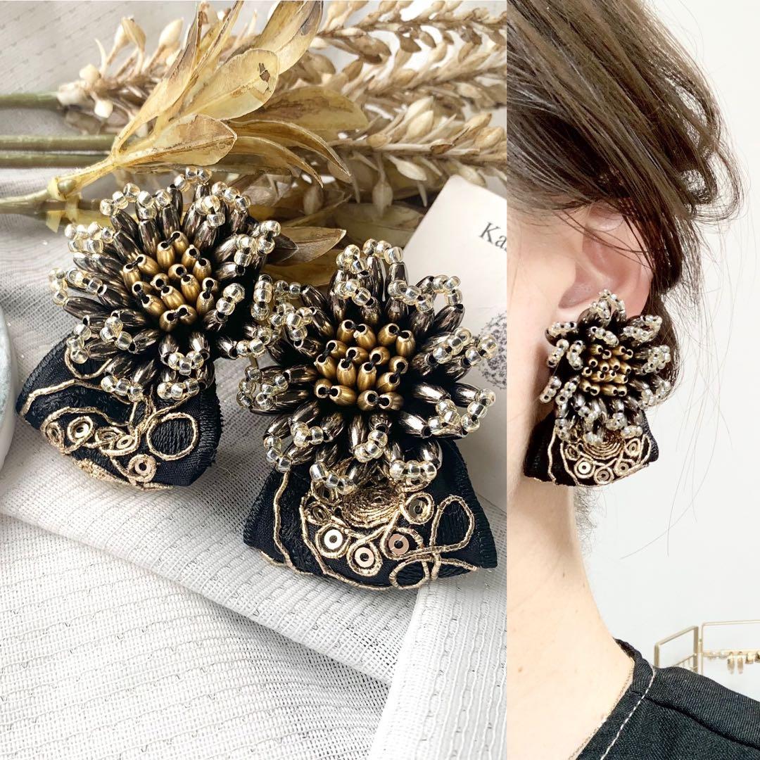 nikomeron様　金属ピアス4点　金属フックピアス1点