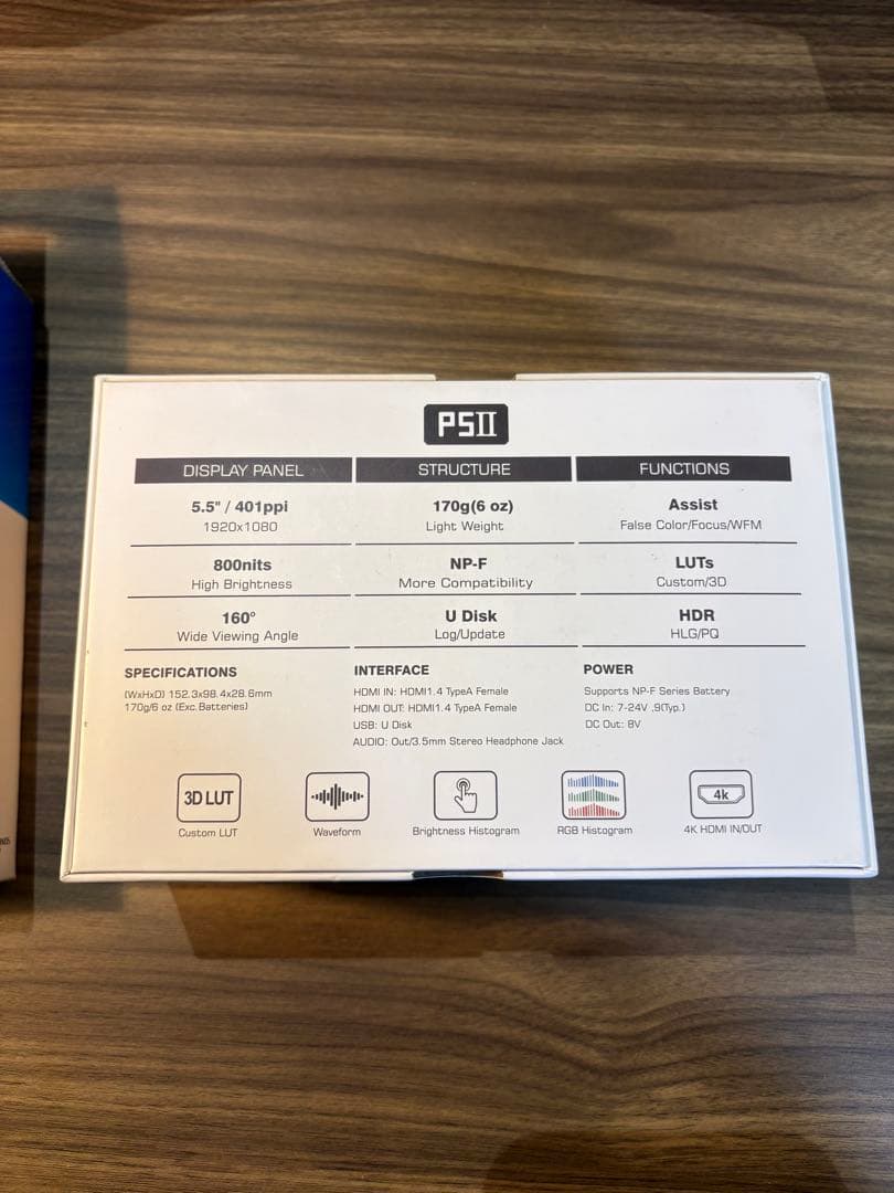 【超お得】　DESVIEW P5ii SONY HDMIケーブル　バッテリー2個