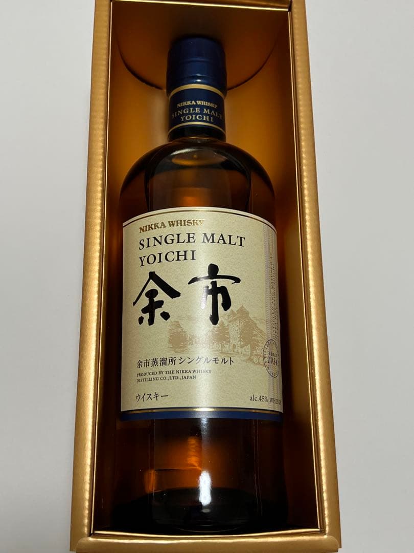 余市 シングルモルトウイスキー 700ml ギフトボックス付