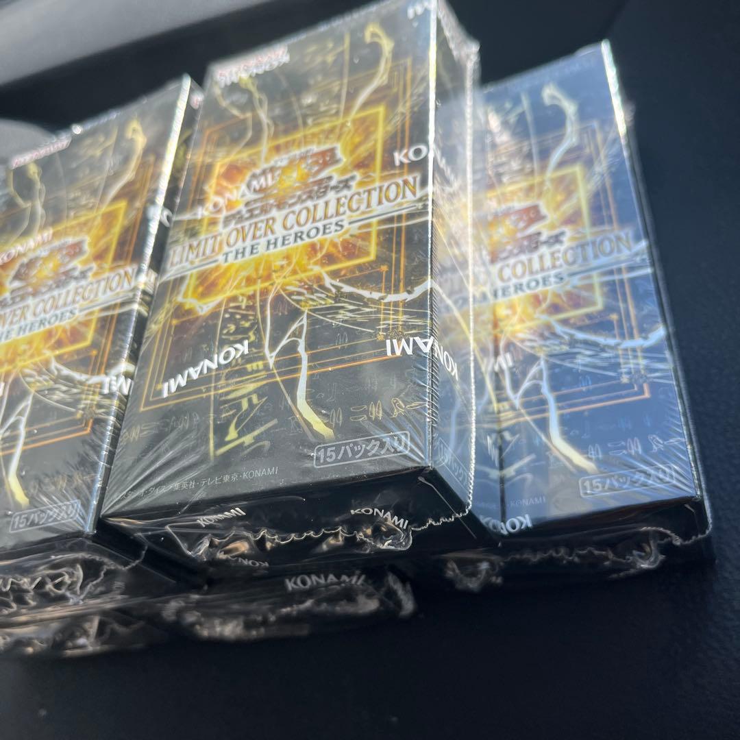 【本日発送】シュリンク付き　遊戯王 リミットオーバーコレクション 5BOX
