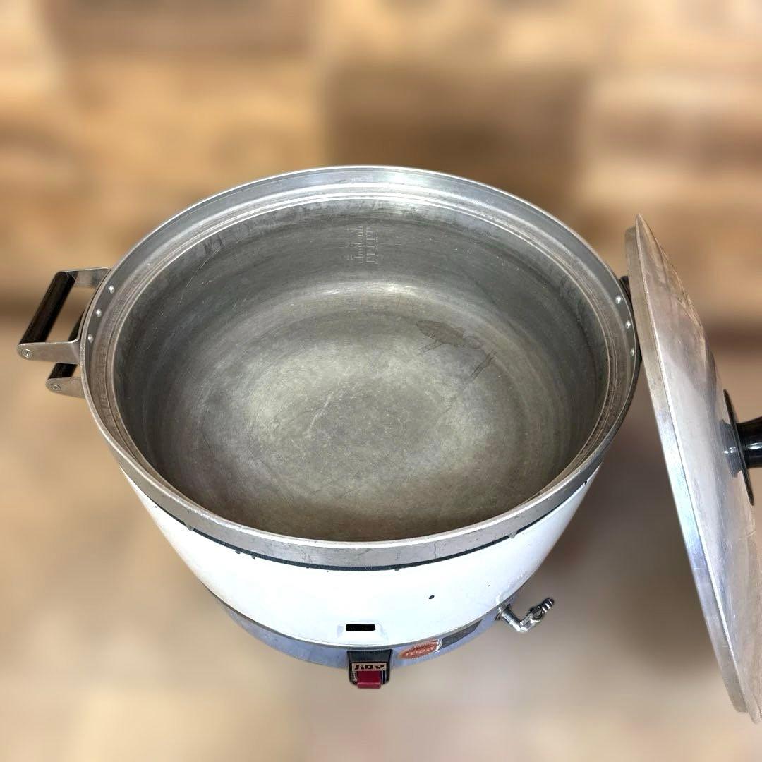 パロマ　プロパンガス炊飯器　業務用　3升炊き