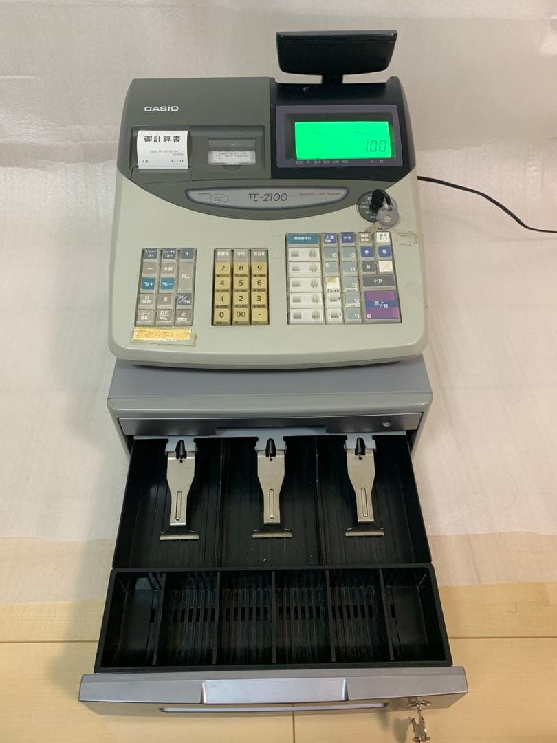 CASIO TE-2100 レジスター