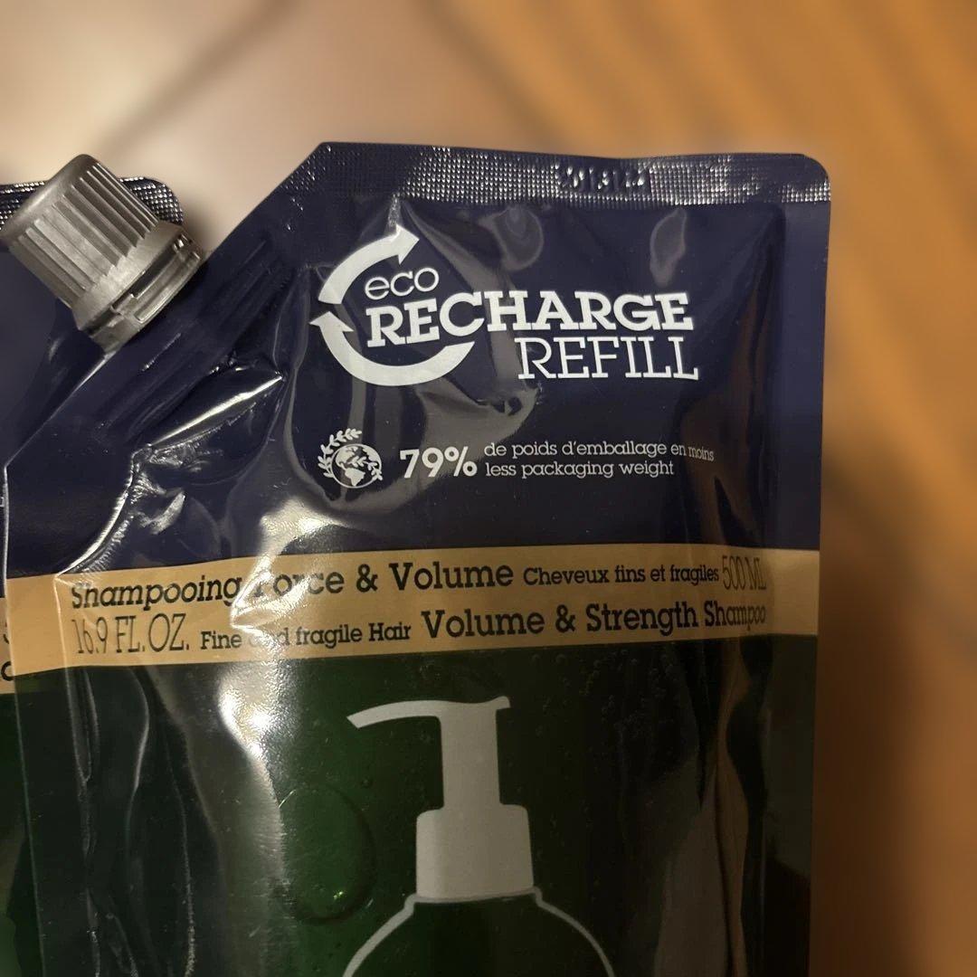 ロクシタン ファイブハーブス VS シャンプー レフィル 500ml 詰替2つ！