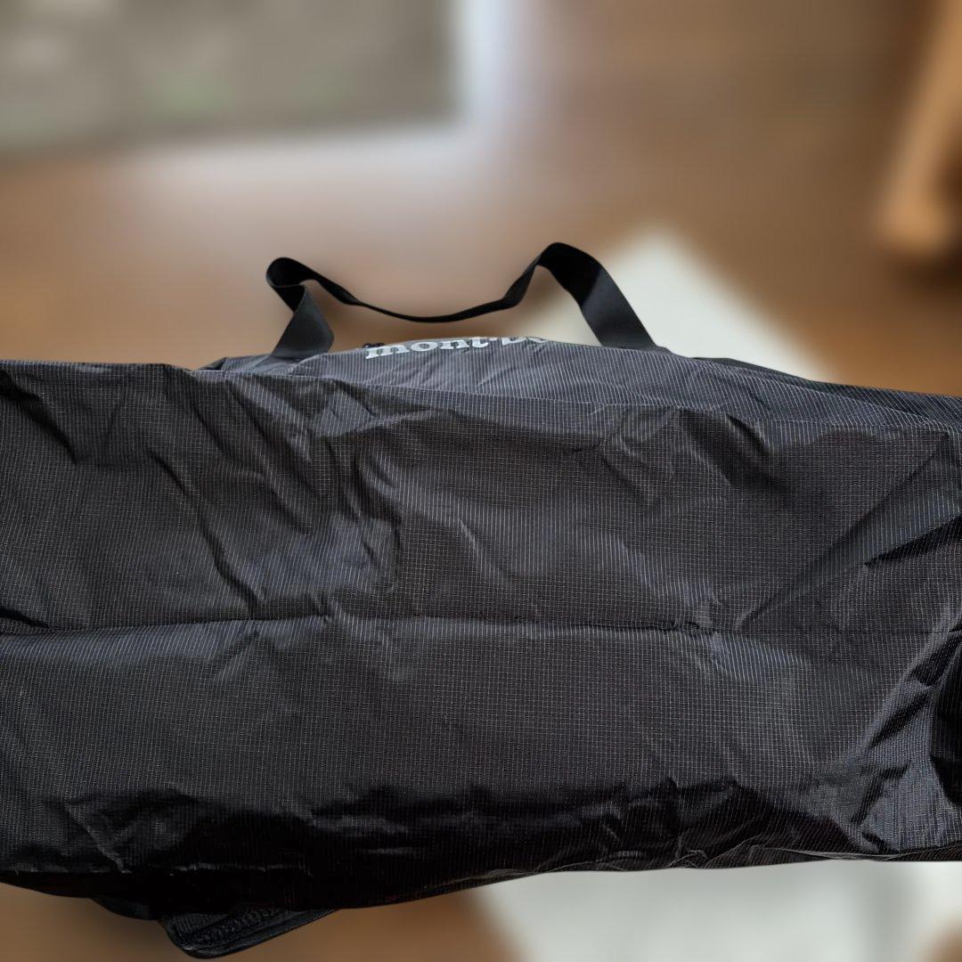 モンベルL.W. DUFFLE BAG 60 ブラック