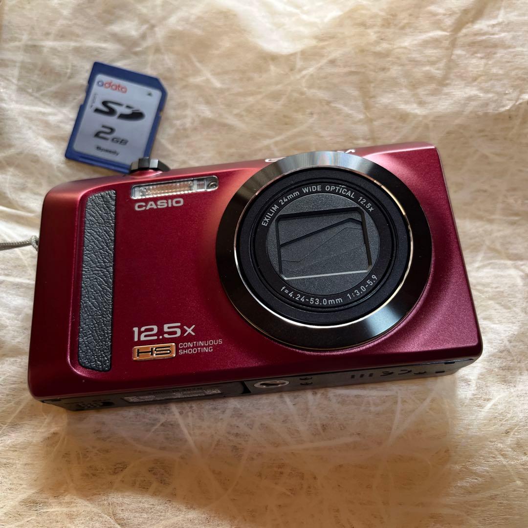 極上品！CASIO　EXILIM EX-ZR300　希少な赤!