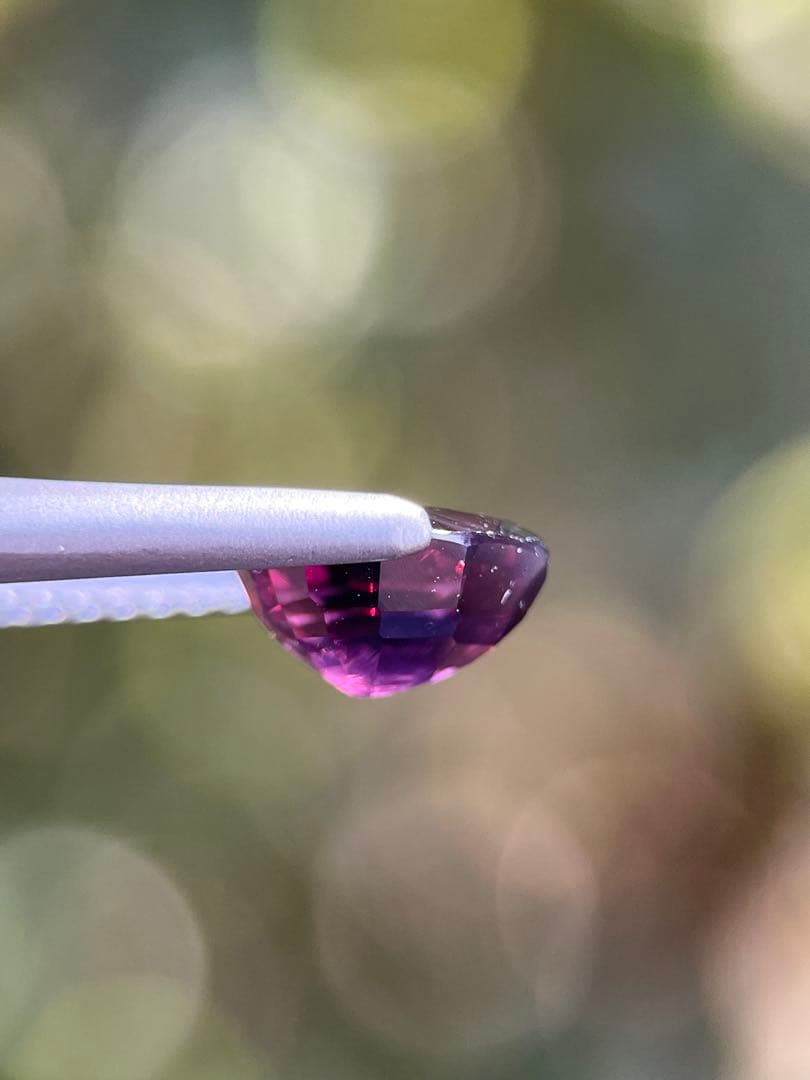 レッドスピネル1.29ct purplish red spinel