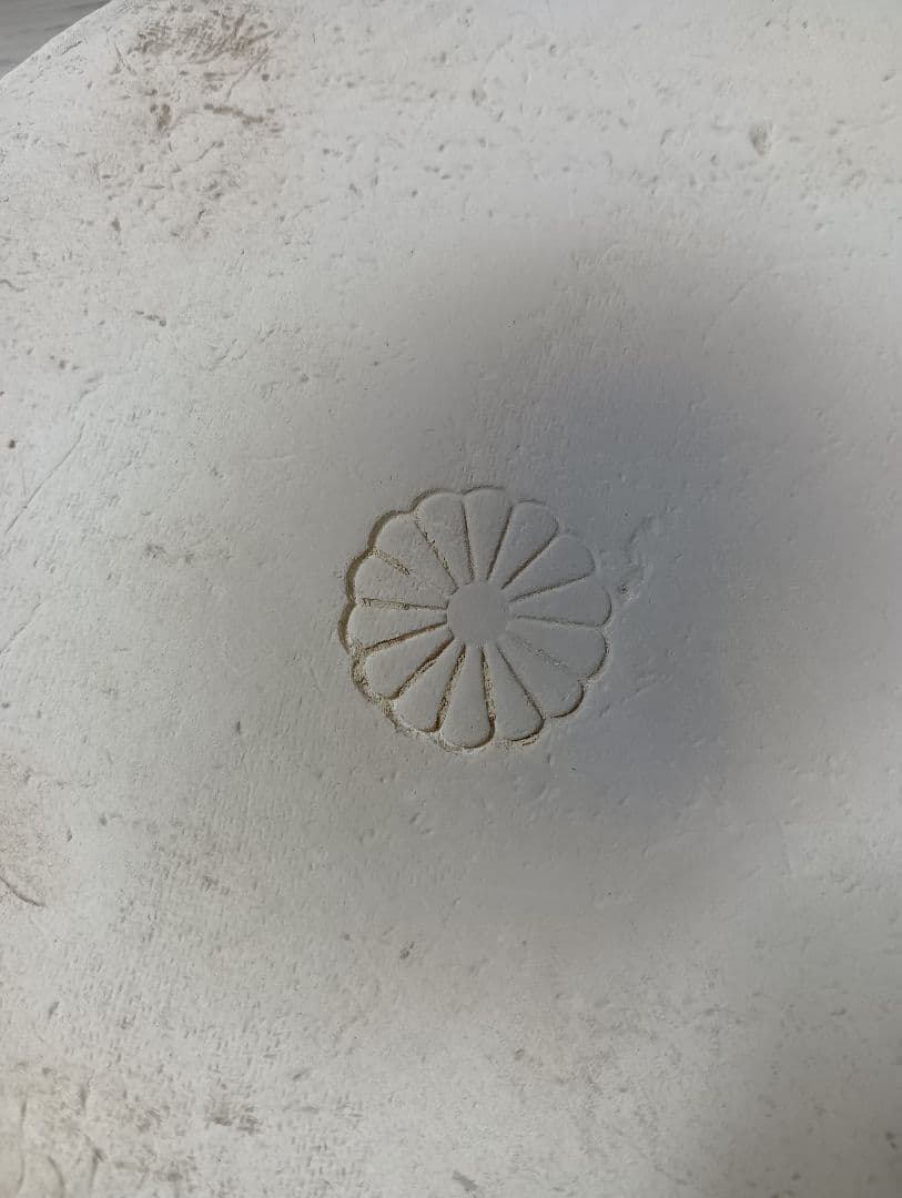 茶道具 唐銅 鬼面風炉 作歴 共箱