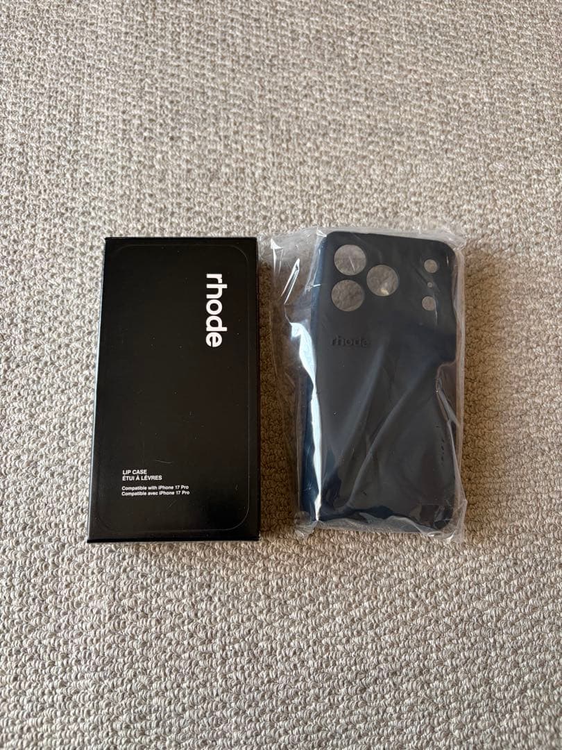 【新品・未使用】rhodeブラック iPhone17pro 正規品 即購入OK