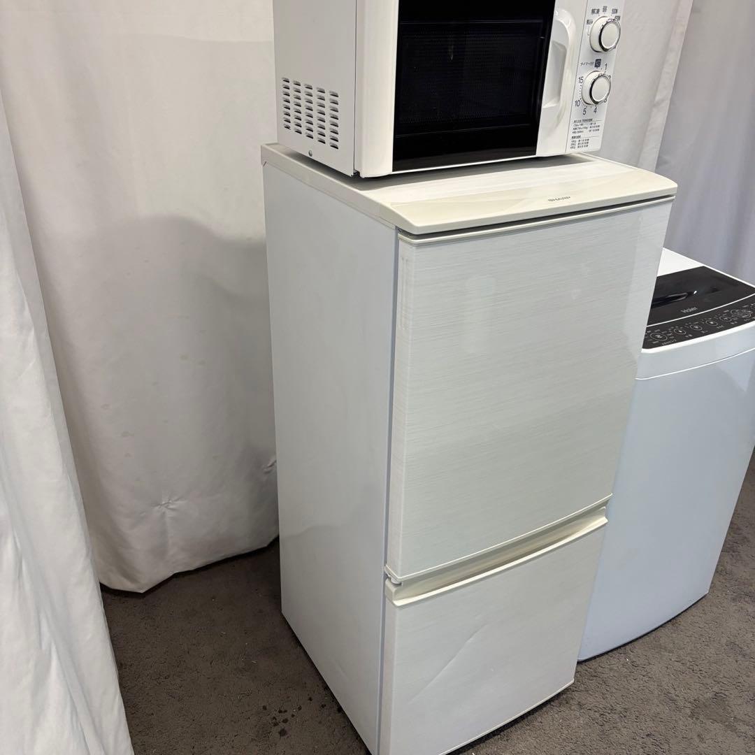 192⭕️冷蔵庫　洗濯機　電子レンジ　SHARP　一人暮らしセット　安い　設置無料