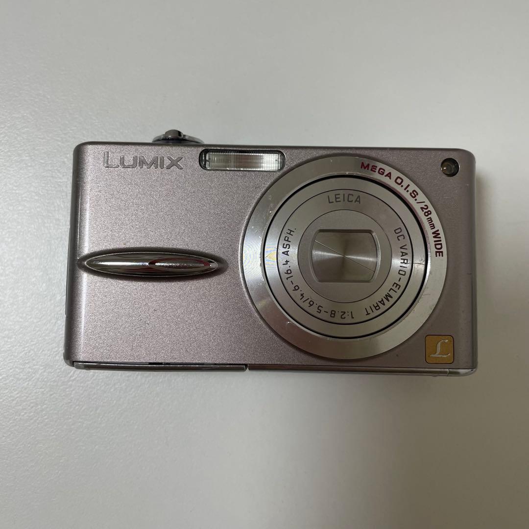 【ぽ】デジカメ　Panasonic LUMIX DMC-FX30 ピンク