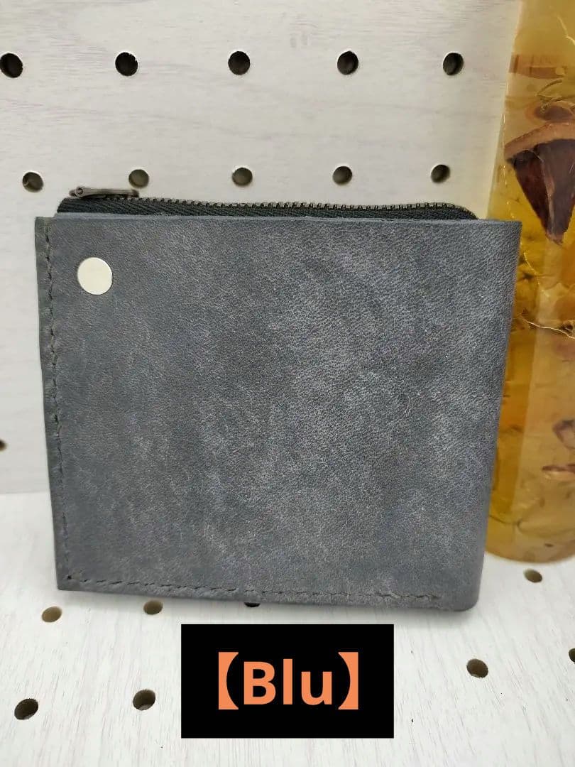 キャッチャー財布　本革財布　ハンドメイド　ケース