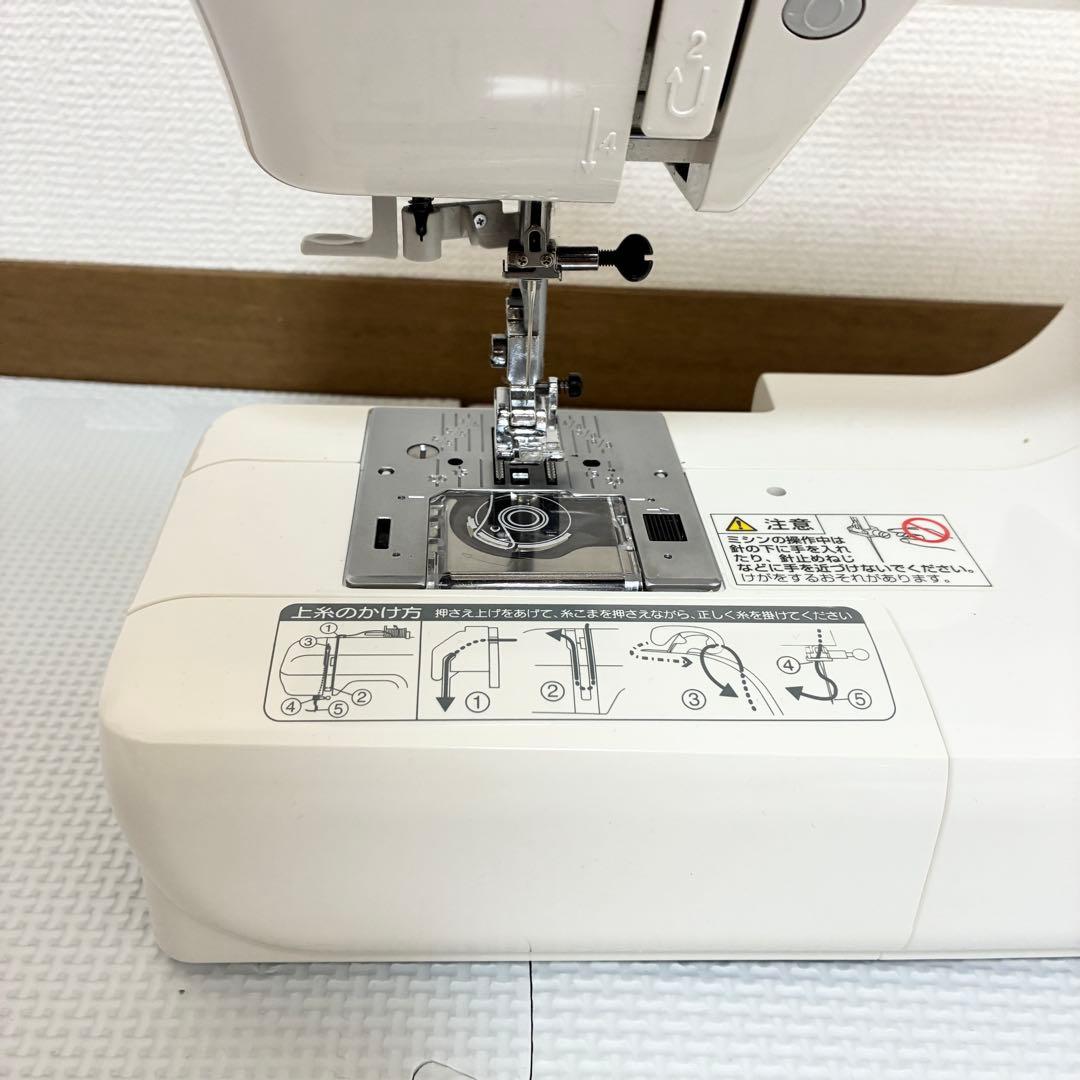ジャノメ　コンパクト電子ミシン本体　JU80 メンテナンス済み　JANOME