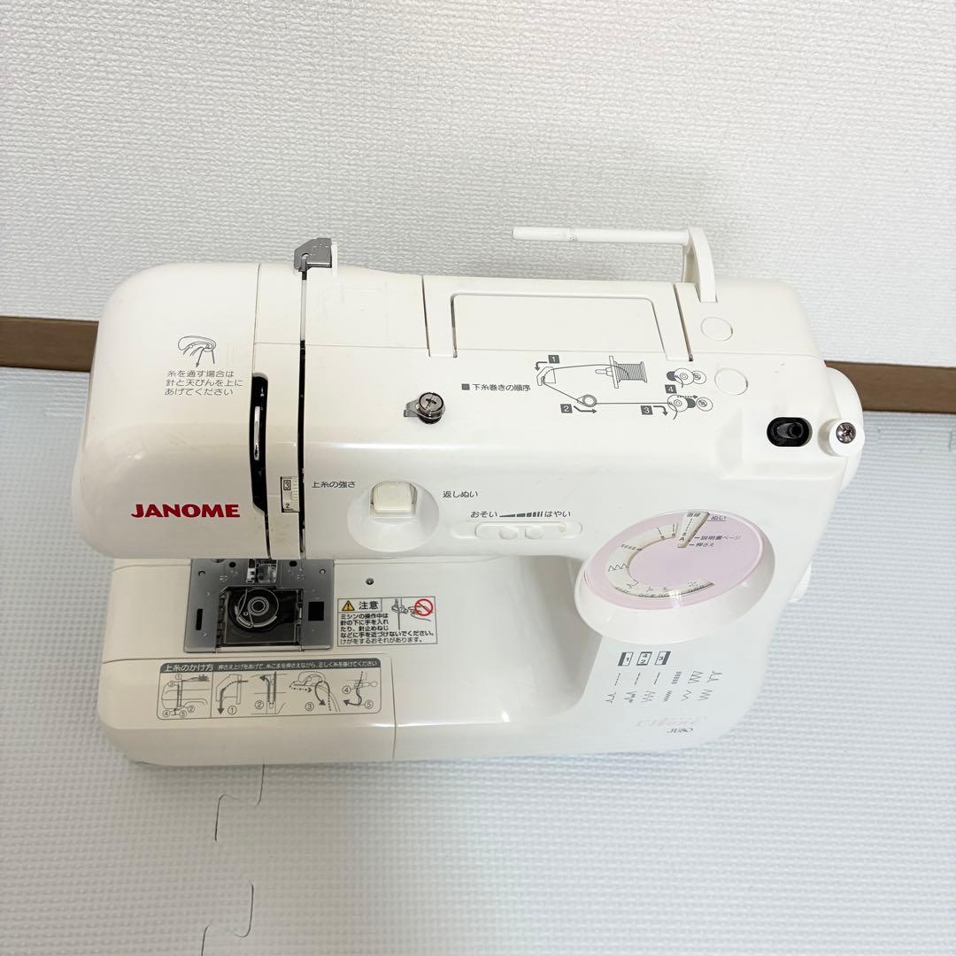 ジャノメ　コンパクト電子ミシン本体　JU80 メンテナンス済み　JANOME