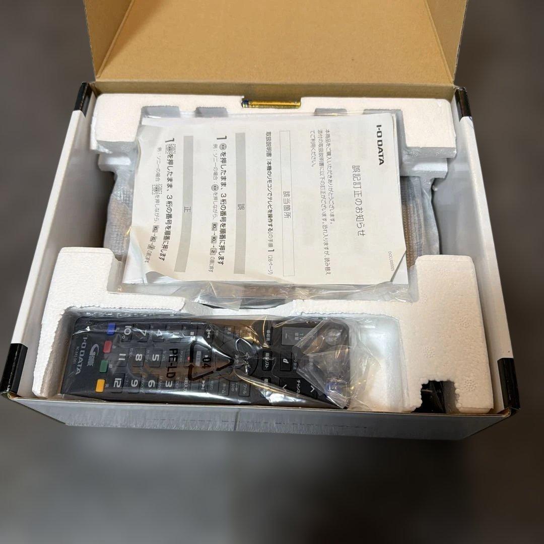 展示未使用品　I-O DATA 4K衛星放送チューナー HVT-4KBC