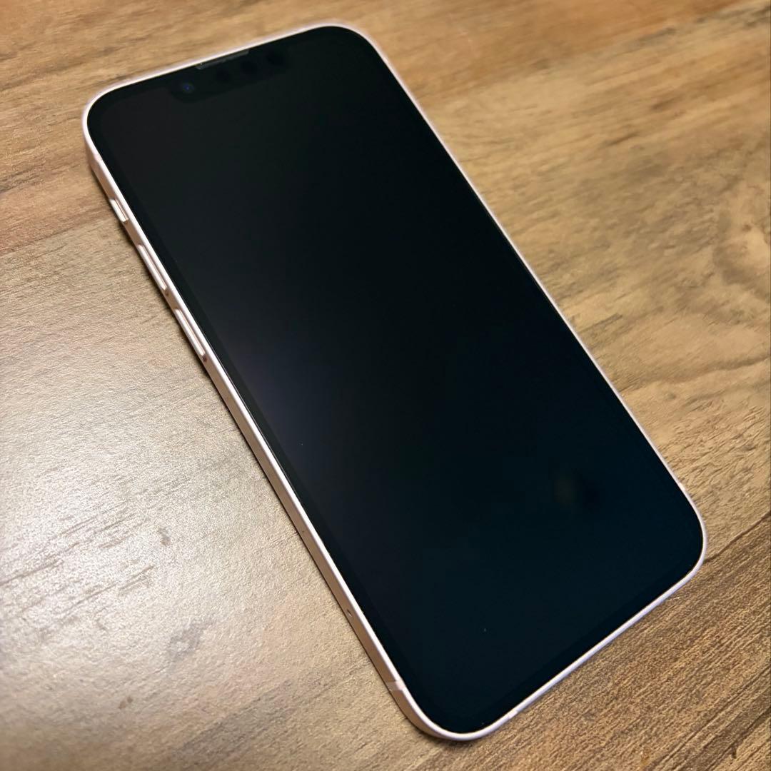 iPhone13mini 128GBピンク SIMフリー 美品 箱・ケーブルあり