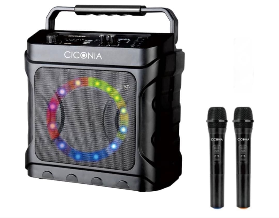 CICONIA ポータブルスピーカーマイク2本セット