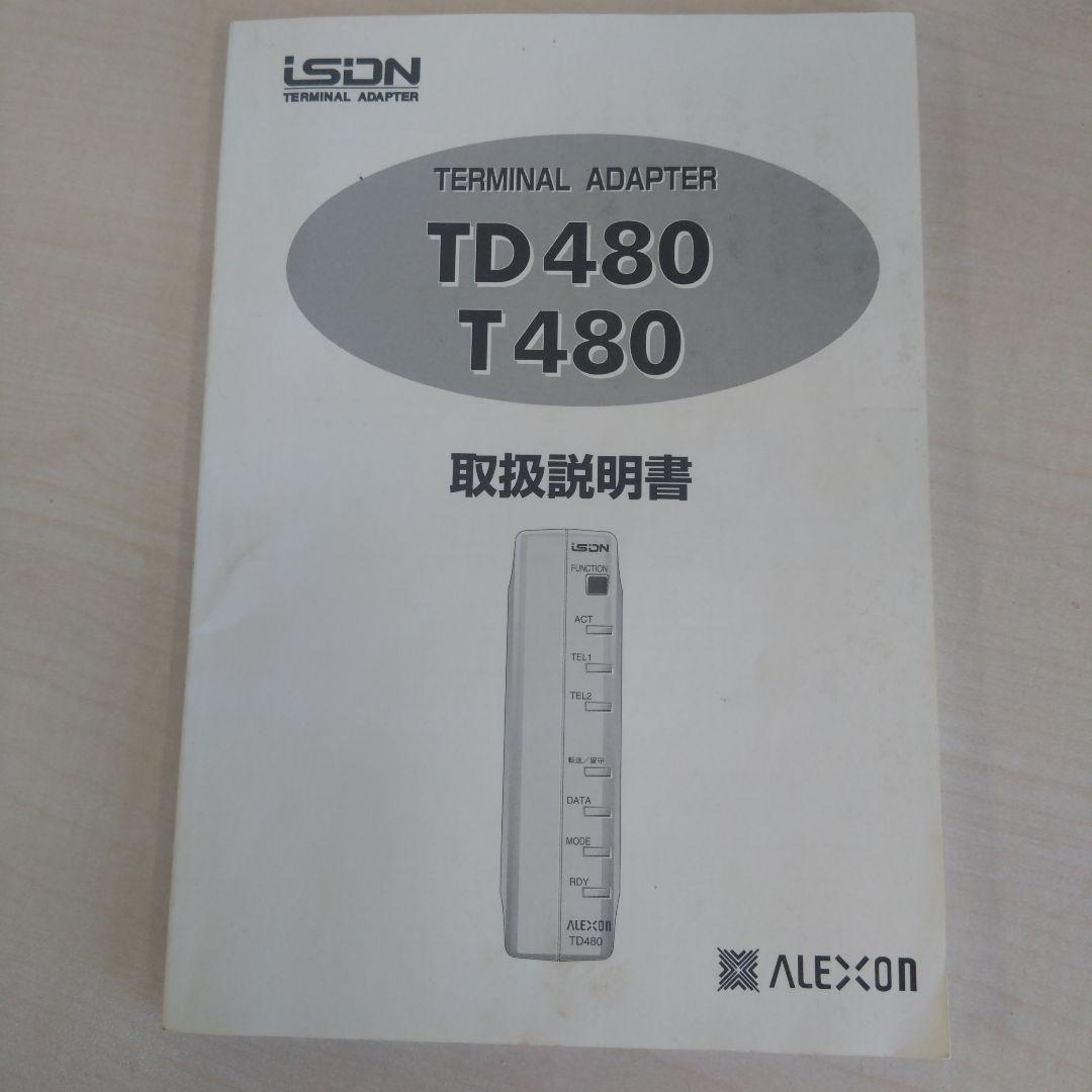 ALEXON ISDNターミナルアダプタ TD480 アレクソン