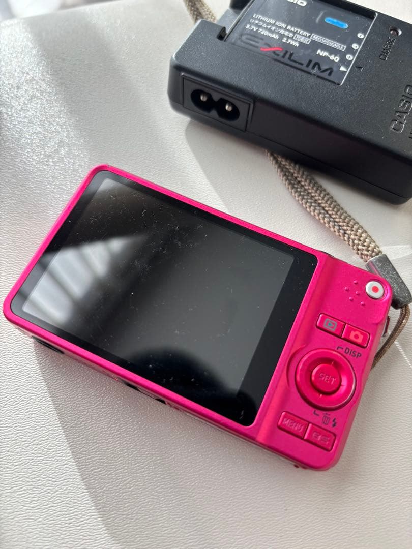 CASIO EXILIM コンパクトデジタルカメラ ピンク