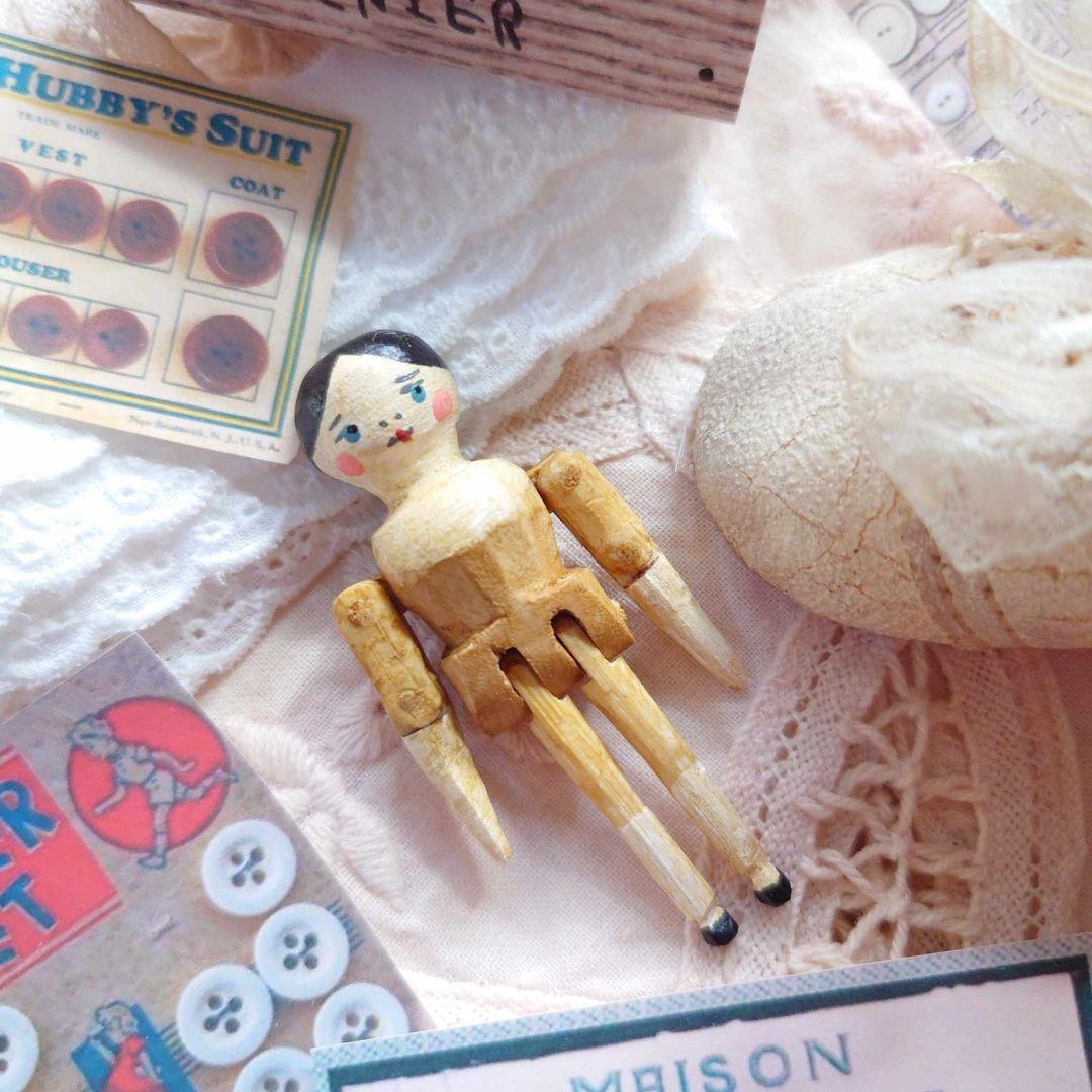 ミニチュア ペグドール ハンドメイド ⑦ アンティーク風 ブライス