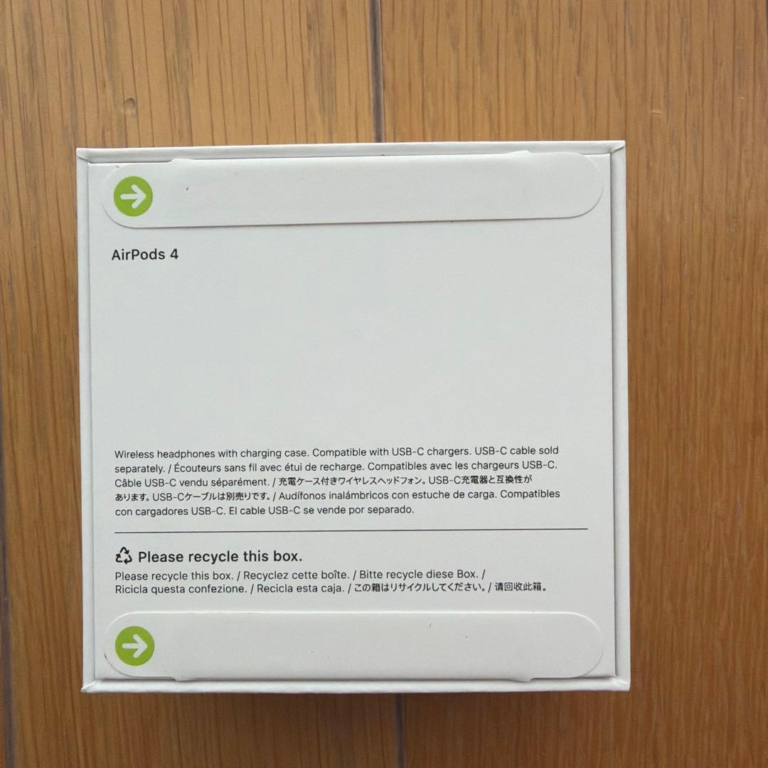【未開封品】Apple AirPods 4
