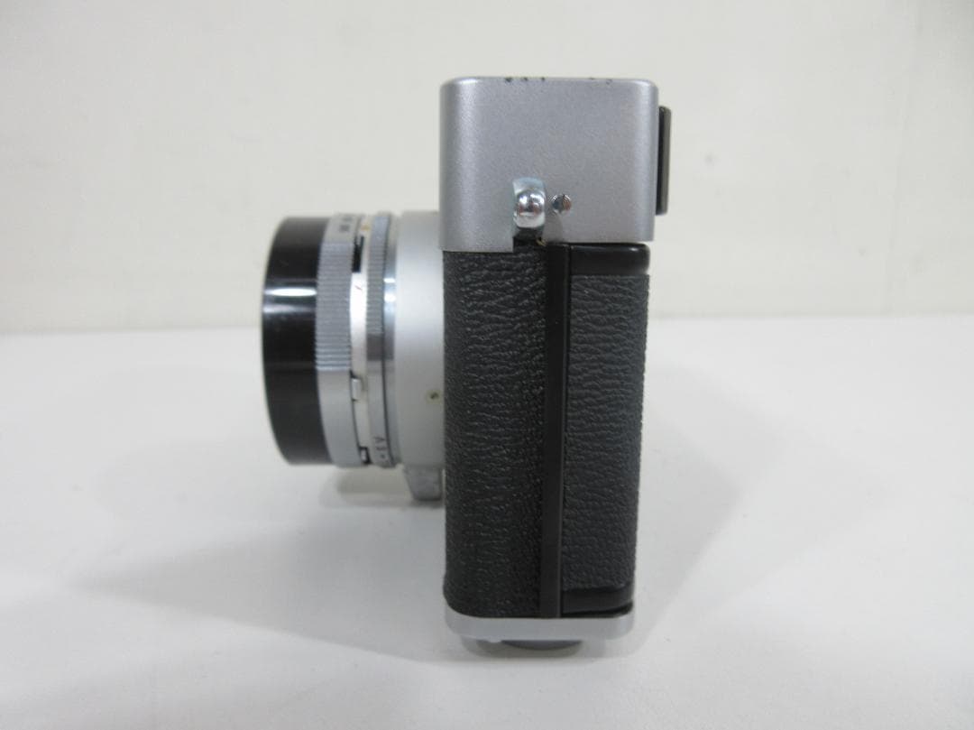 0116X【ジャンク】Canonフィルムカメラ Canonet ケース付き