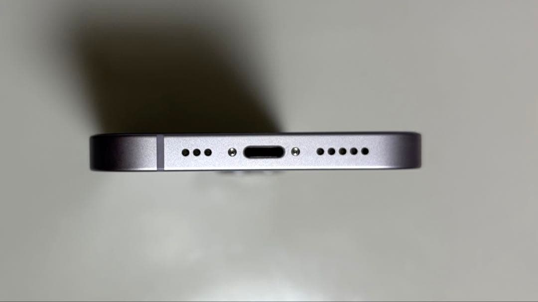 Apple iPhone 14パープル 本体 美品　箱　ケーブル付き