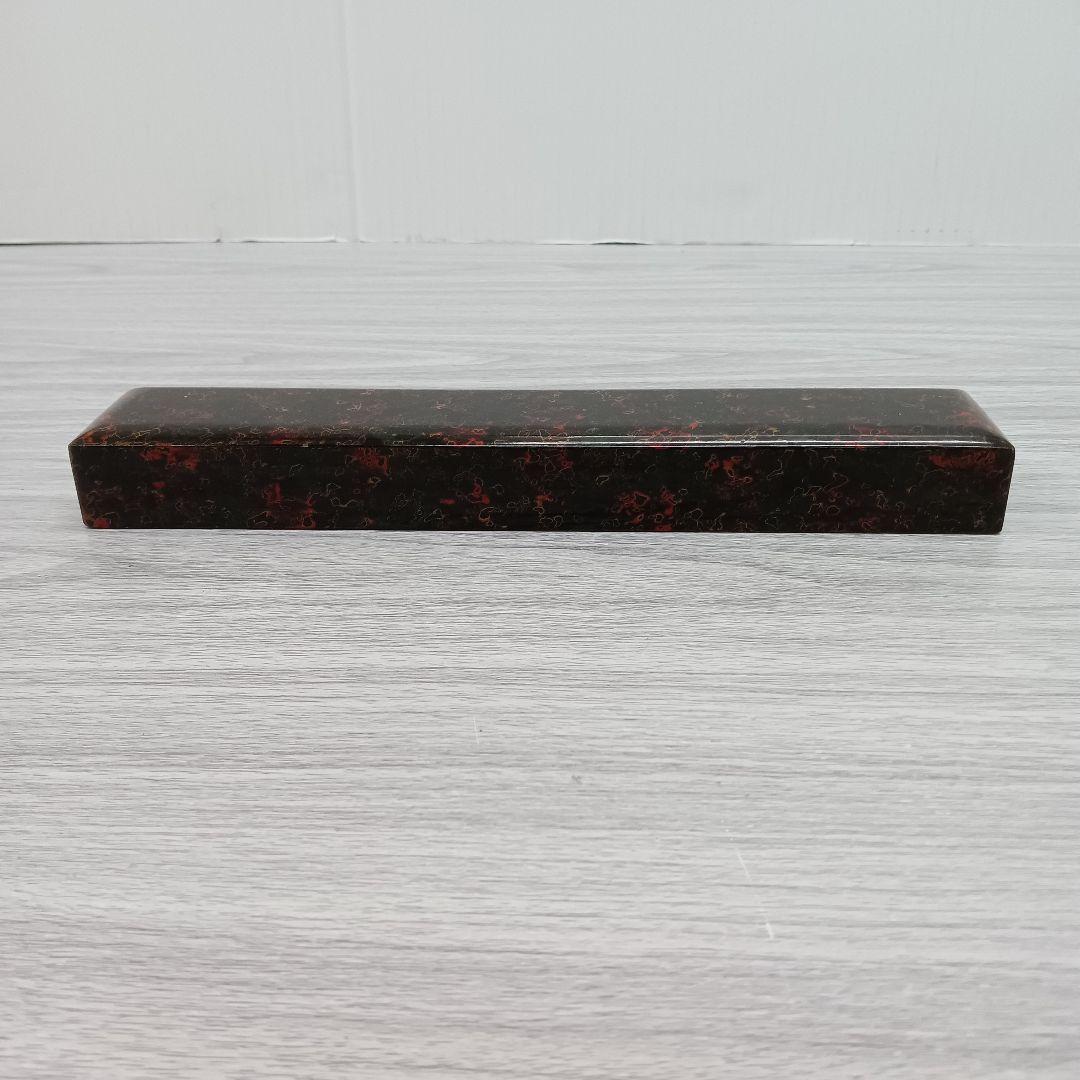 ♢299 津軽塗? 唐塗? バカ塗り? 箸箱 箸付 夫婦箸 ペア 雑貨 漆器