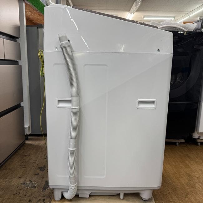 地域限定送料無料　美品【 SHARP 】シャープ 全自動洗濯機 ES-KSV9H