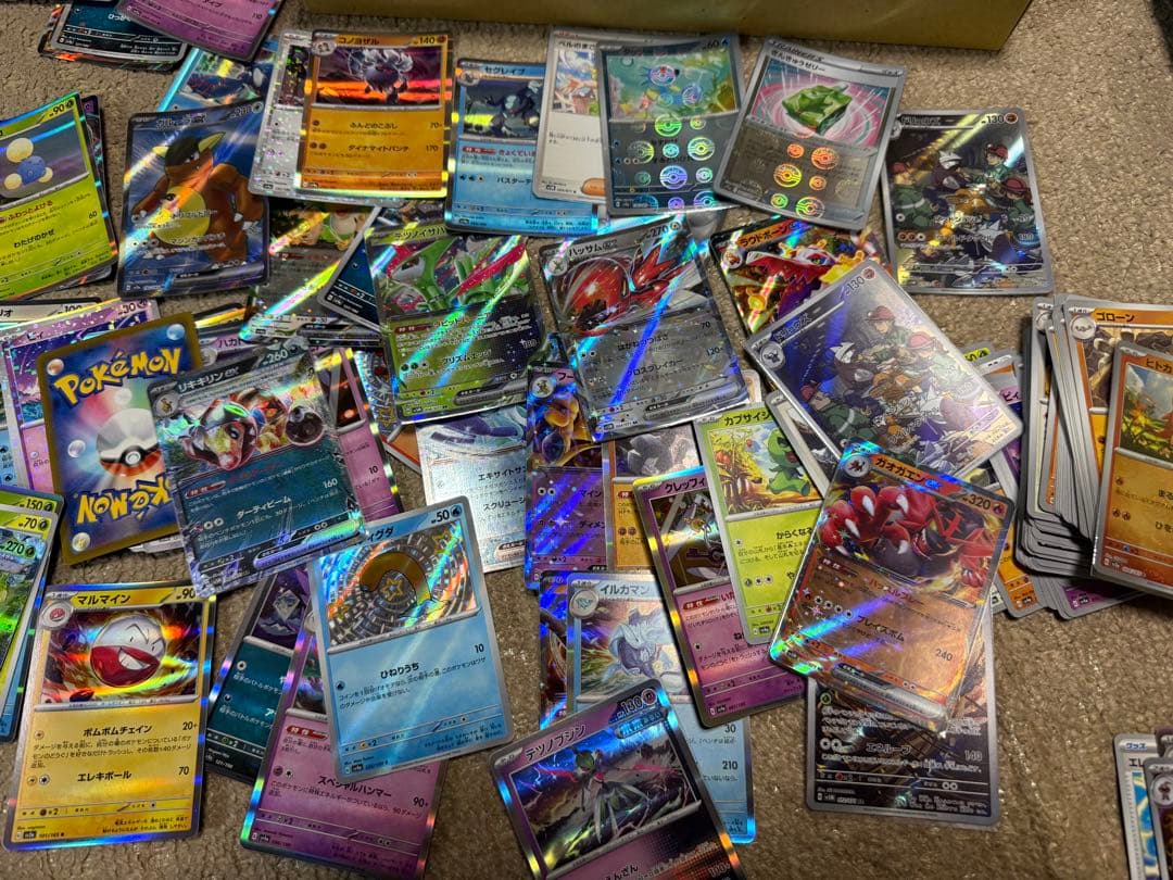 ポケモンカードセット 多数カードボックス付き