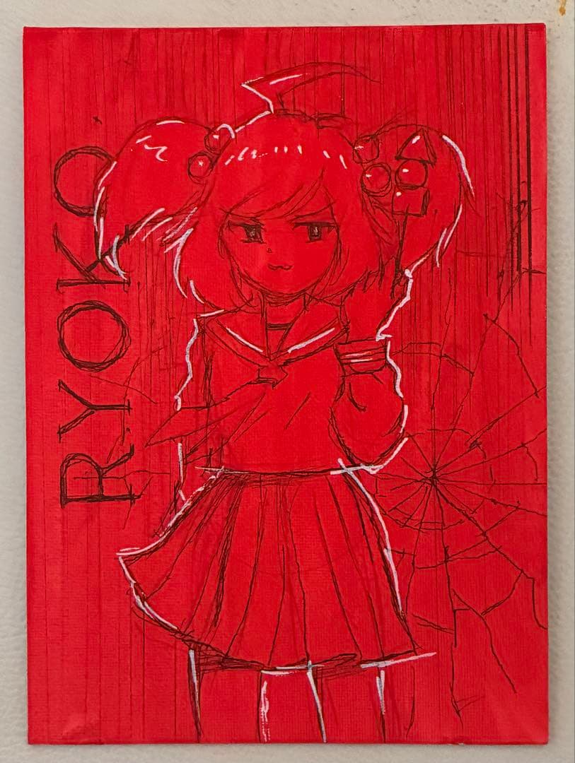絵　制作中