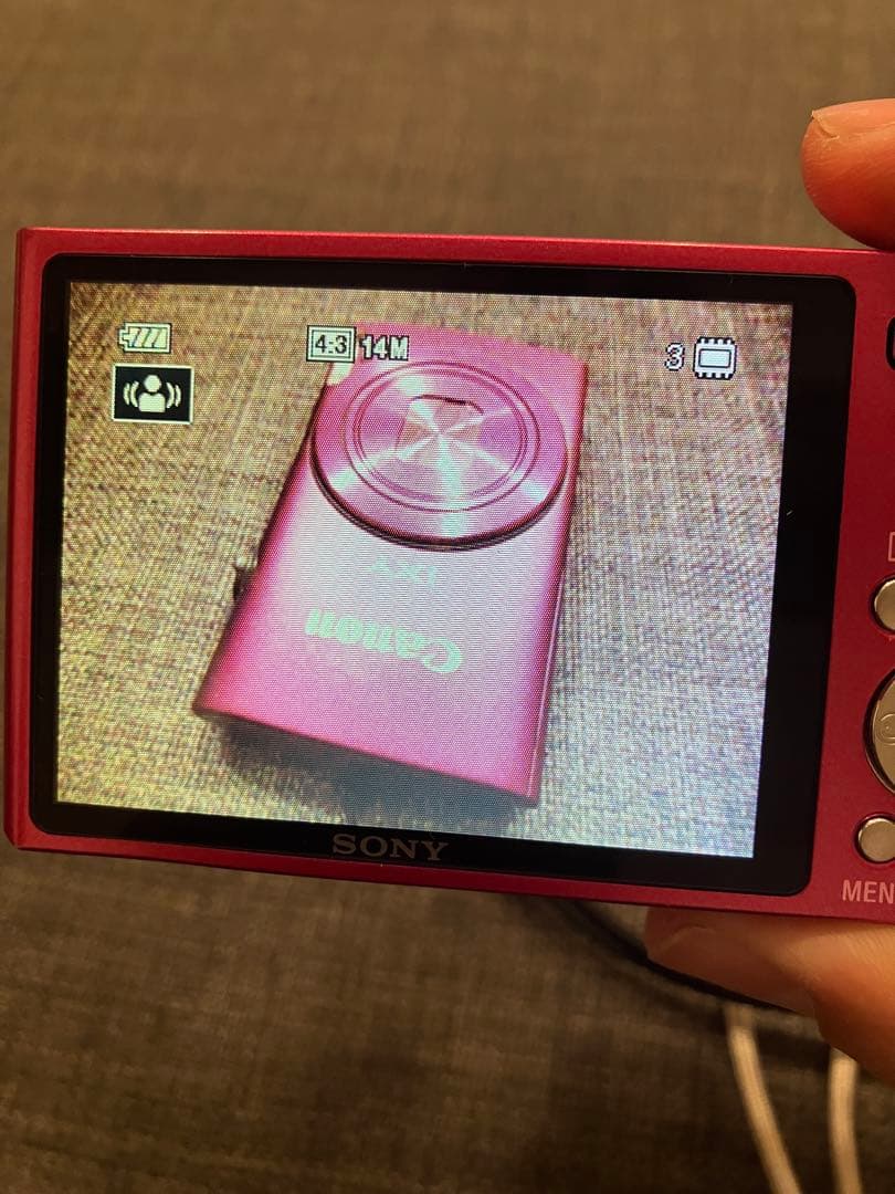 SONY DSC-W550 デジカメ ピンク
