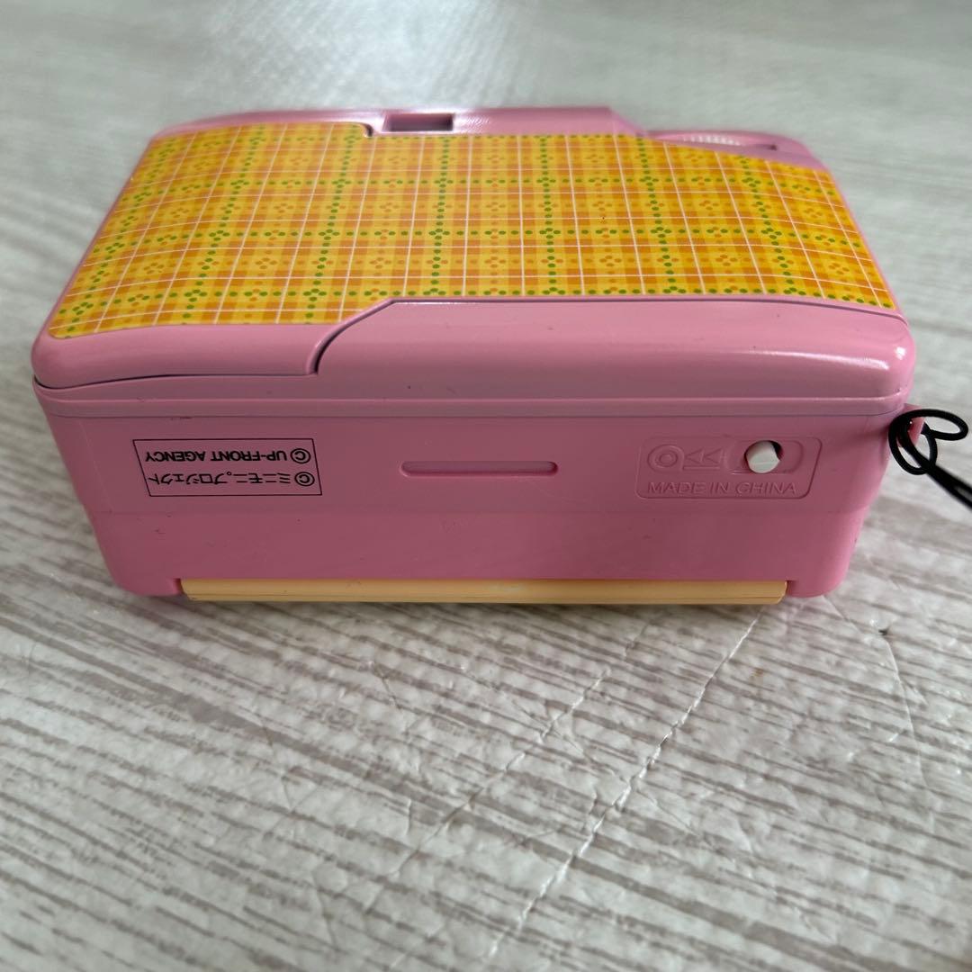 【希少】ミニモニ　カメラ フィルムカメラ　ミニモニ　トイカメラ　当時品