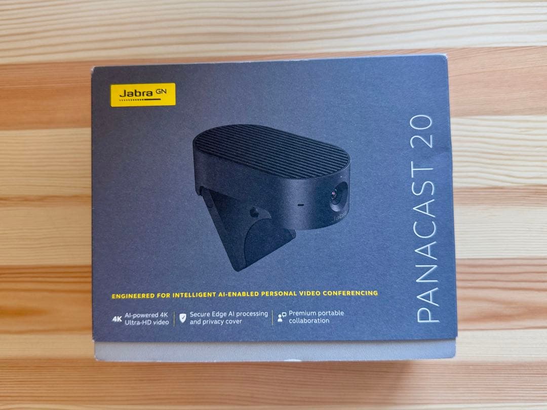 【美品】Jabra Panacast 20 webカメラ AI搭載　4K