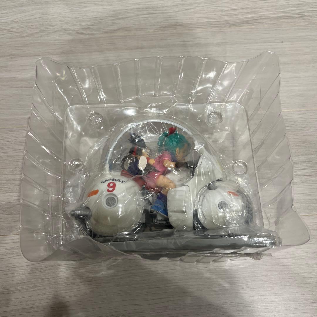 ドラゴンボール　一番くじ　孫悟空&ブルマ　バイクフィギュア　国内正規品